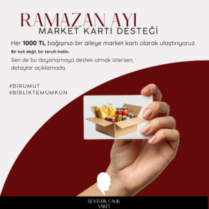 Ramazan Ayı Market Kartı Bağışı